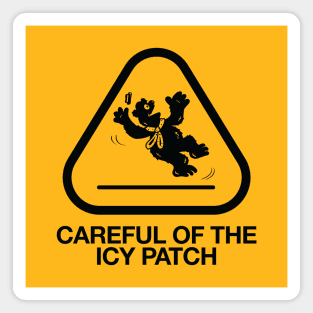 Icy Patch Warning Magnet